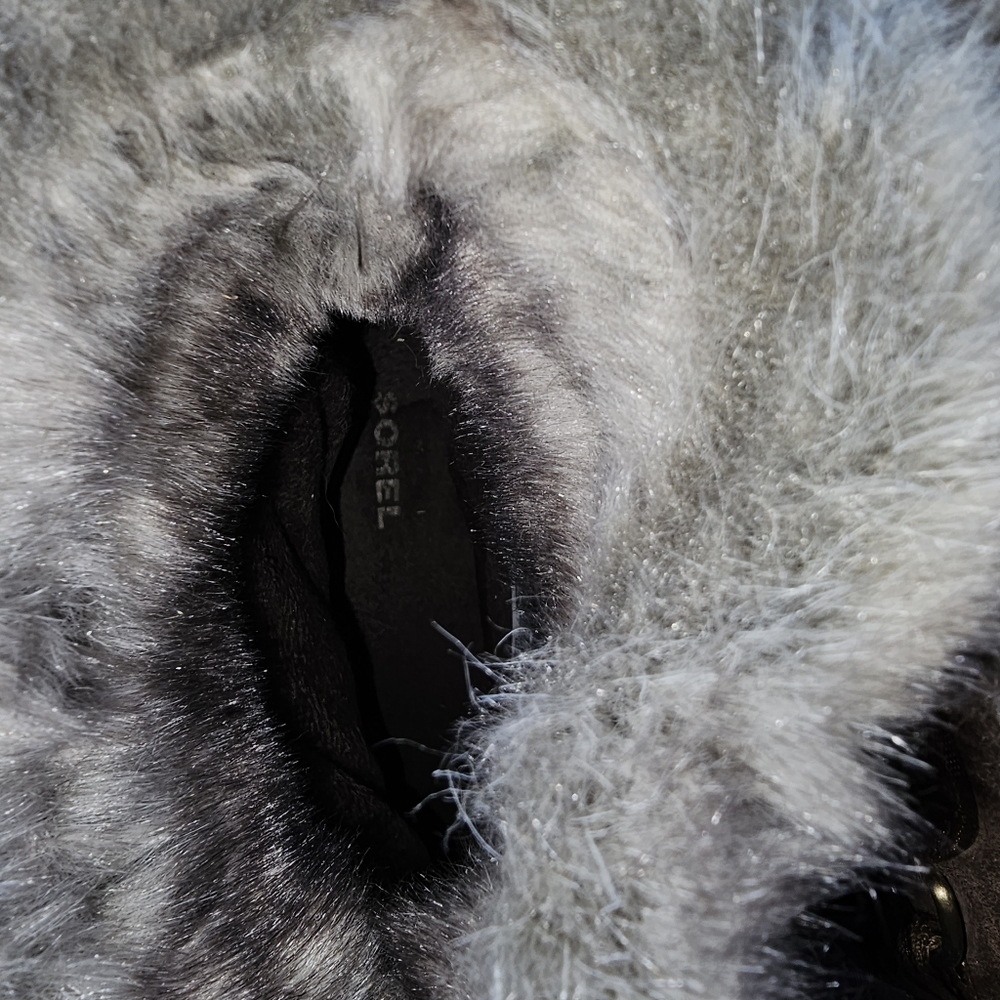 Sorel Fur Lined Boots Size 8.5 - Picture 7 of 8